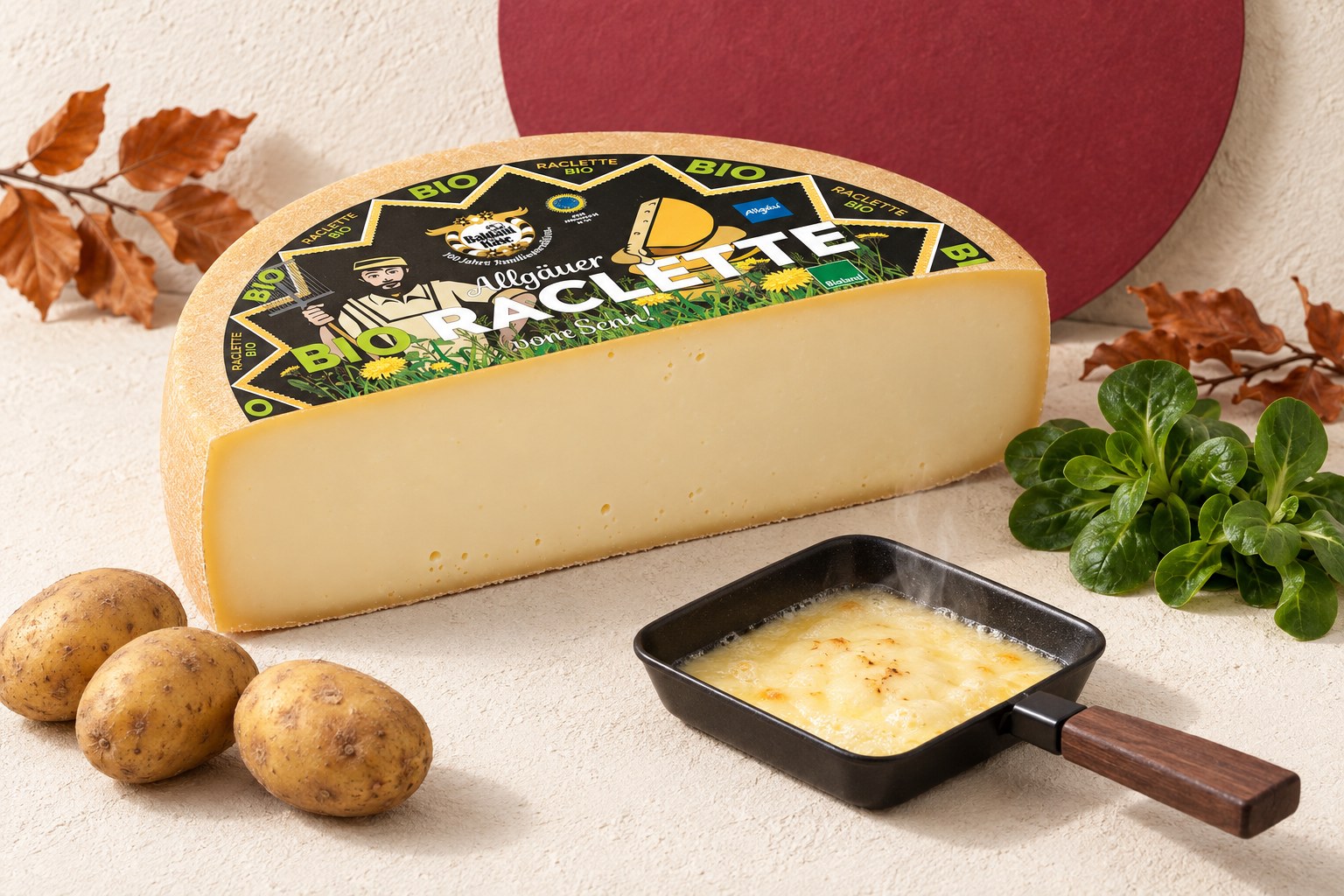 Allgäuer Raclette – Serviervorschlag