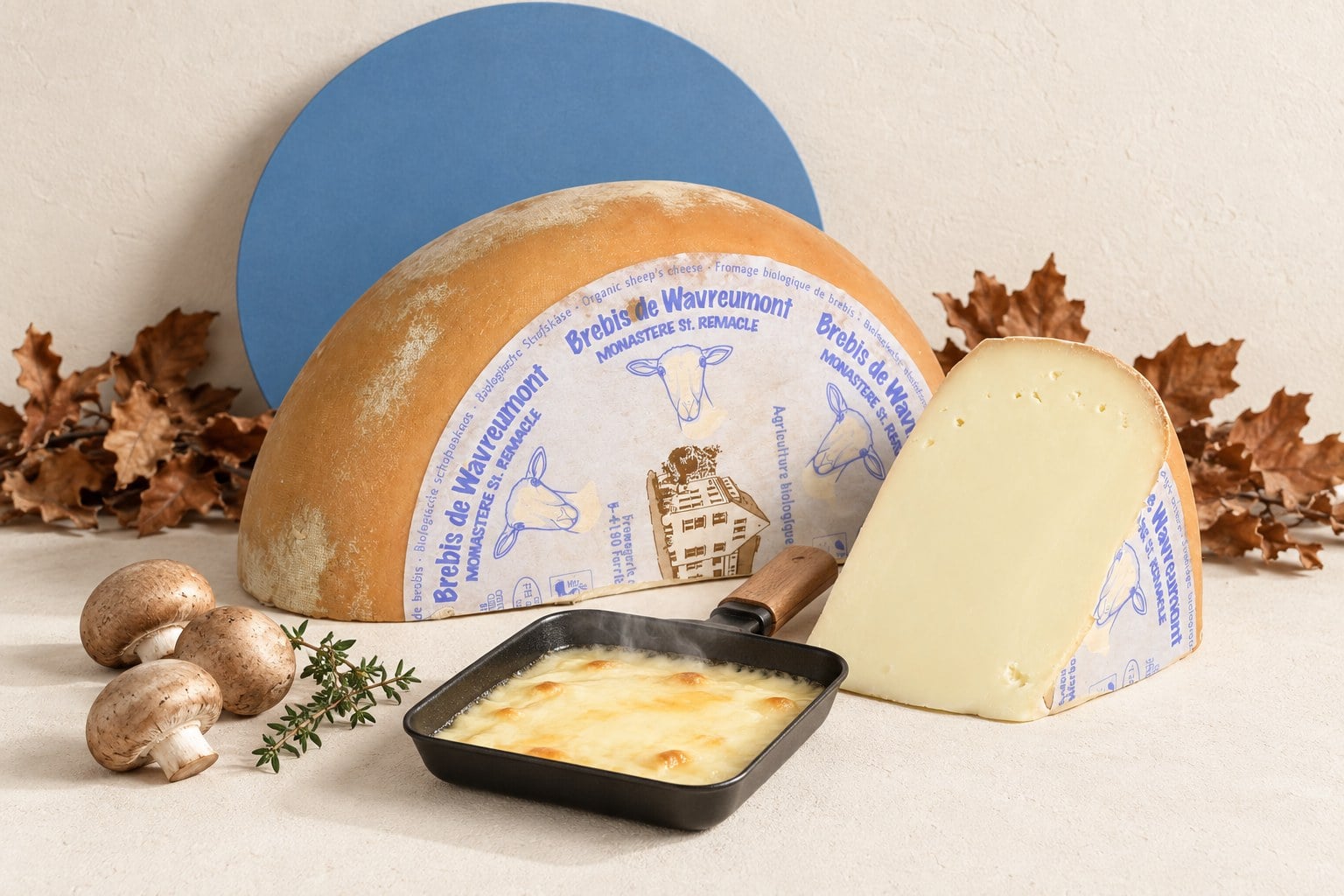 Raclette mit Schafkäse – Serviervorschlag